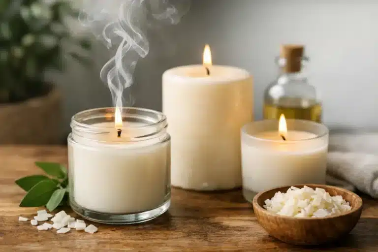 Le candele vegetali fanno fumo? Ecco perch&eacute;